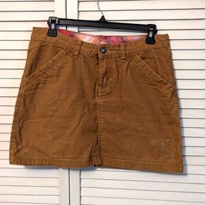 Patagonia skirt size 6 brown